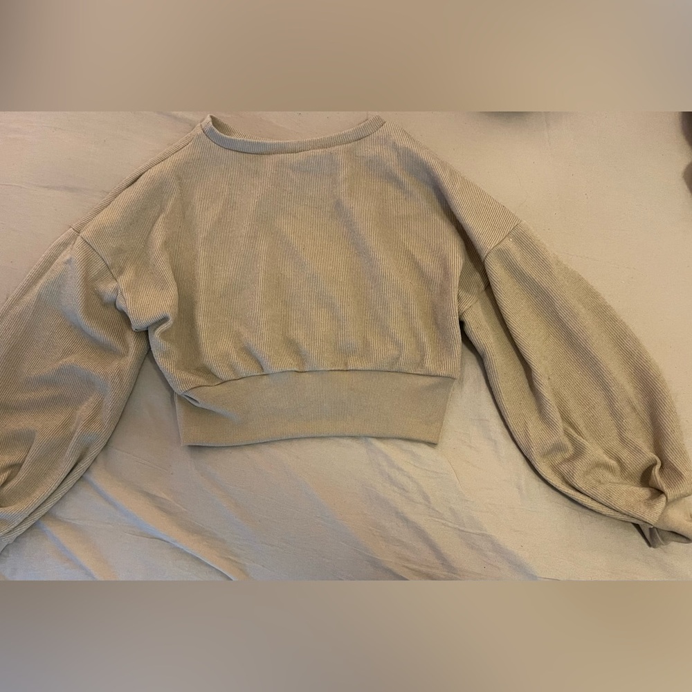 Women’s Tan Shein sweater
